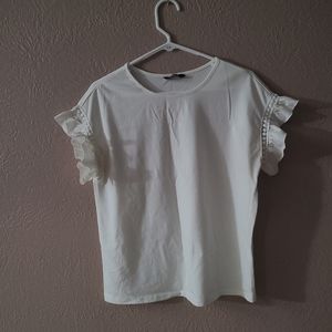 SHEIN white blouse, size small,